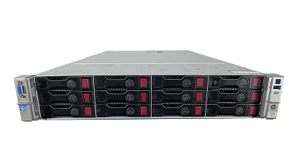 Сервер HP DL380 G8 noCPU 1xRiser 24хDDR3 softRaid P420i 1Gb iLo 2х750W PSU 530FLR 2х10Gb/s 12х3,5" FCLGA2011
